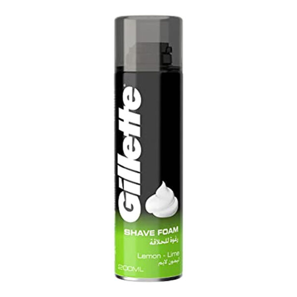 Gillette Foamy Lemon Shaving Foam 200ml