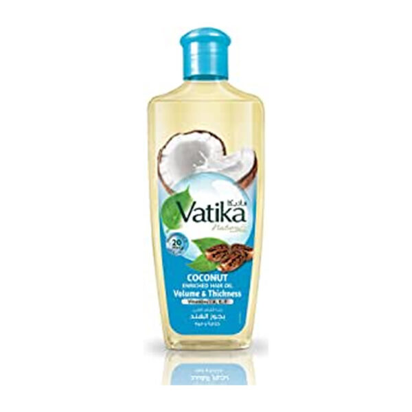 Vatika Naturals Coconut Enriched Hair Oil Coconut Castor & Henna 300ml