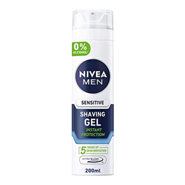 Nivea Men Shaving Gel Sensitive Chamomile & Hamamelis 200ml