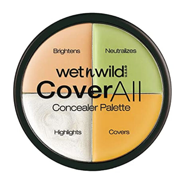 Wet N Wild Coverall Concealer Palette Green 6.5g