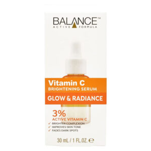 Balance Vitamin C Brightening Serum Glow Radiance 30ml.Glow and radiance with active vitamin C ingredieGlowing and smoother-looking skin light-weight.