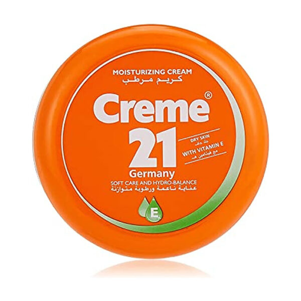 Creme 21 Moisturizing Cream with Vitamin E Soft 250ml