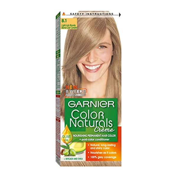 Garnier Color Naturals 8.1 light ash blonde Haircolor