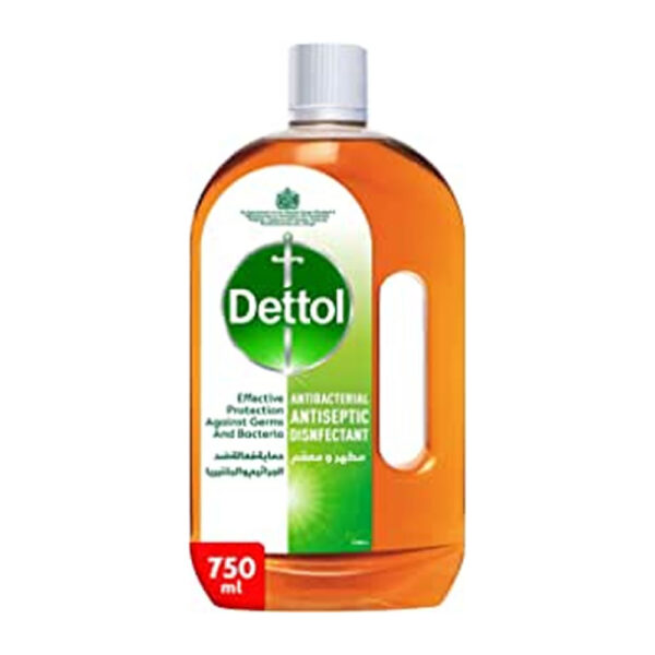 Dettol Antiseptic Antibacterial Disinfectant Liquid For Effective Germ Protection And Personal Hygiene 750ml