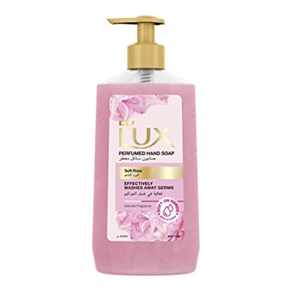 Lux Perfumed Hand Wash Soft Rose 500 ml