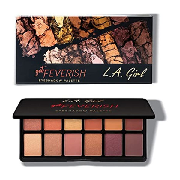 L.A Girl Fanatic Eyeshadow Palette Get Feverish 1 oz