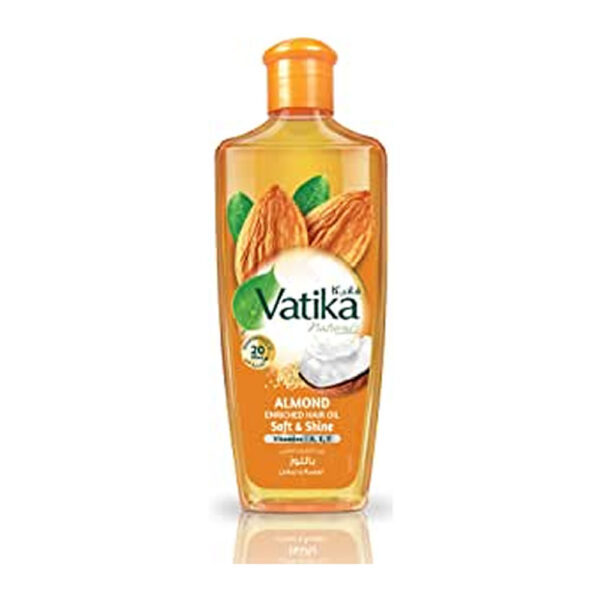 Vatika Naturals Almond Enriched Hair Oil With Goodness Of Almond Coconut & Sesame 300ml