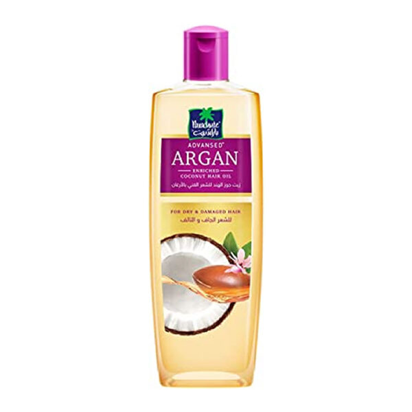 Parachute Advansed Argan Hair Oil With Coconut Renews And Strengthens Dry Damaged Hair 300ml Golden