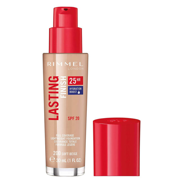 Rimmel Foundation With Comfort Serum 103 True Ivory.The foundation is even waterproof so you can wear it out in the rain.