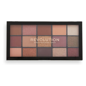 Reloaded Seduction 15 Colour Eyeshadow Palette.Spritz your makeup brush with Revolution Hyaluronic Fixing Spray to amp up the pigment.